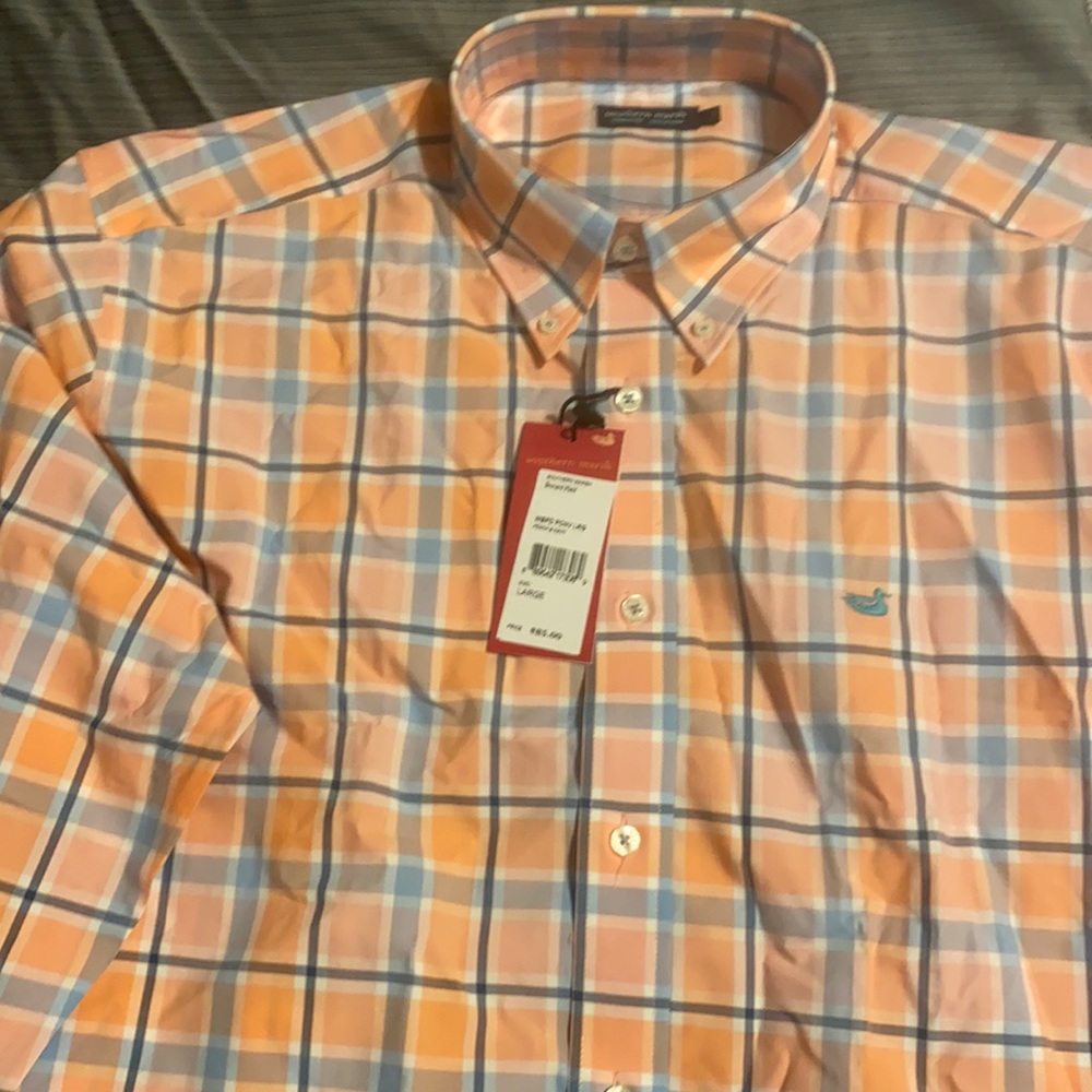 Southern Marsh Brevard Plaid long sleeves